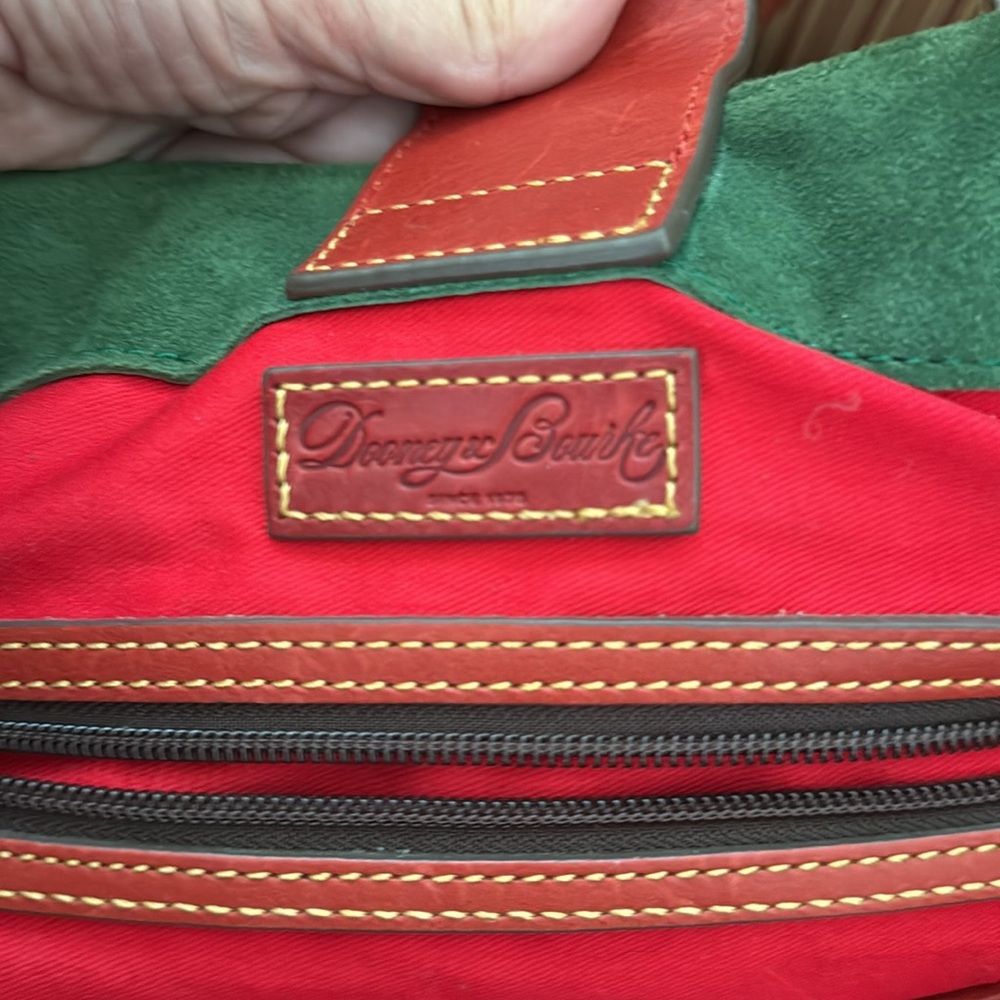 Vintage Dooney & Bourke Florentine Russell Tote - Picture 8 of 10